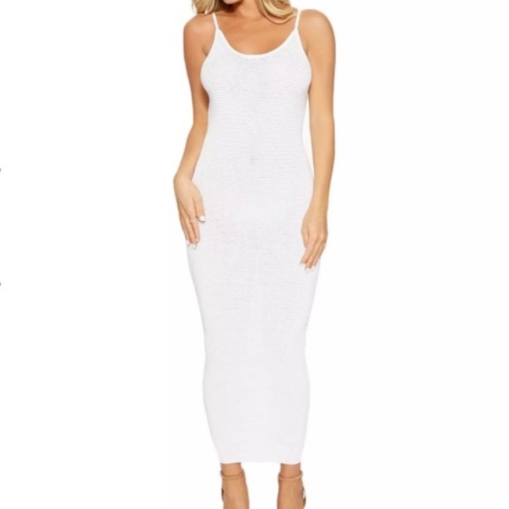 NWT Naked Wardrobe Hooked on Knit Dress